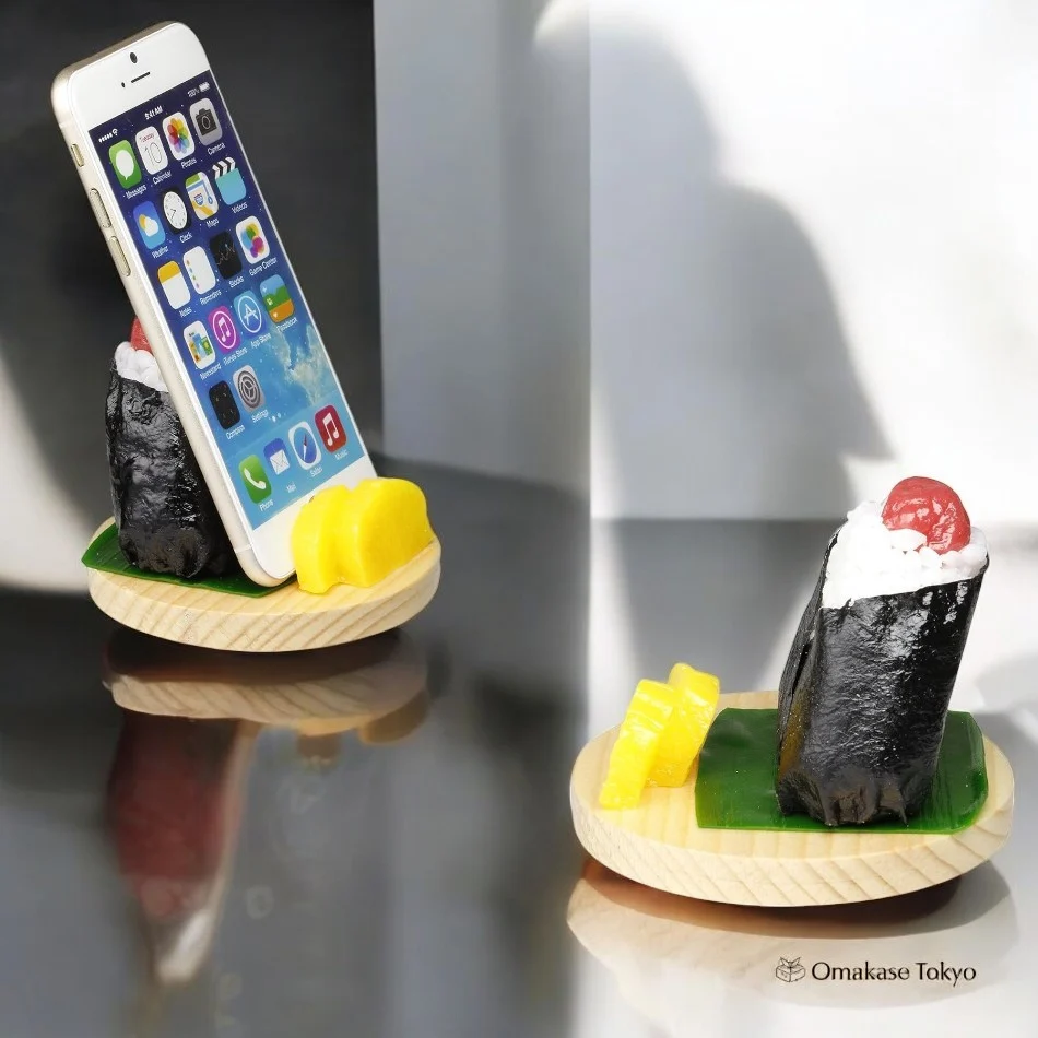Suetake Sample Rice Ball Onigiri Ume Smartphone Stand - Image 2