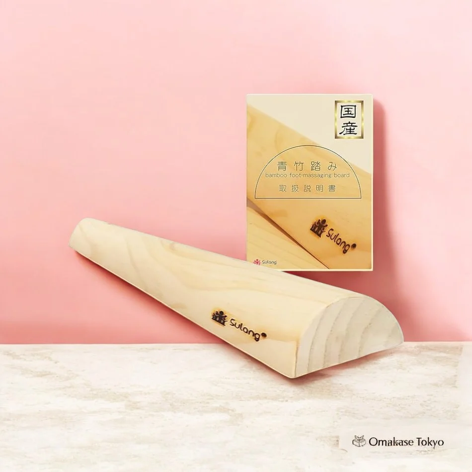 Sulang Japanese Green Bamboo Step Foot Massager