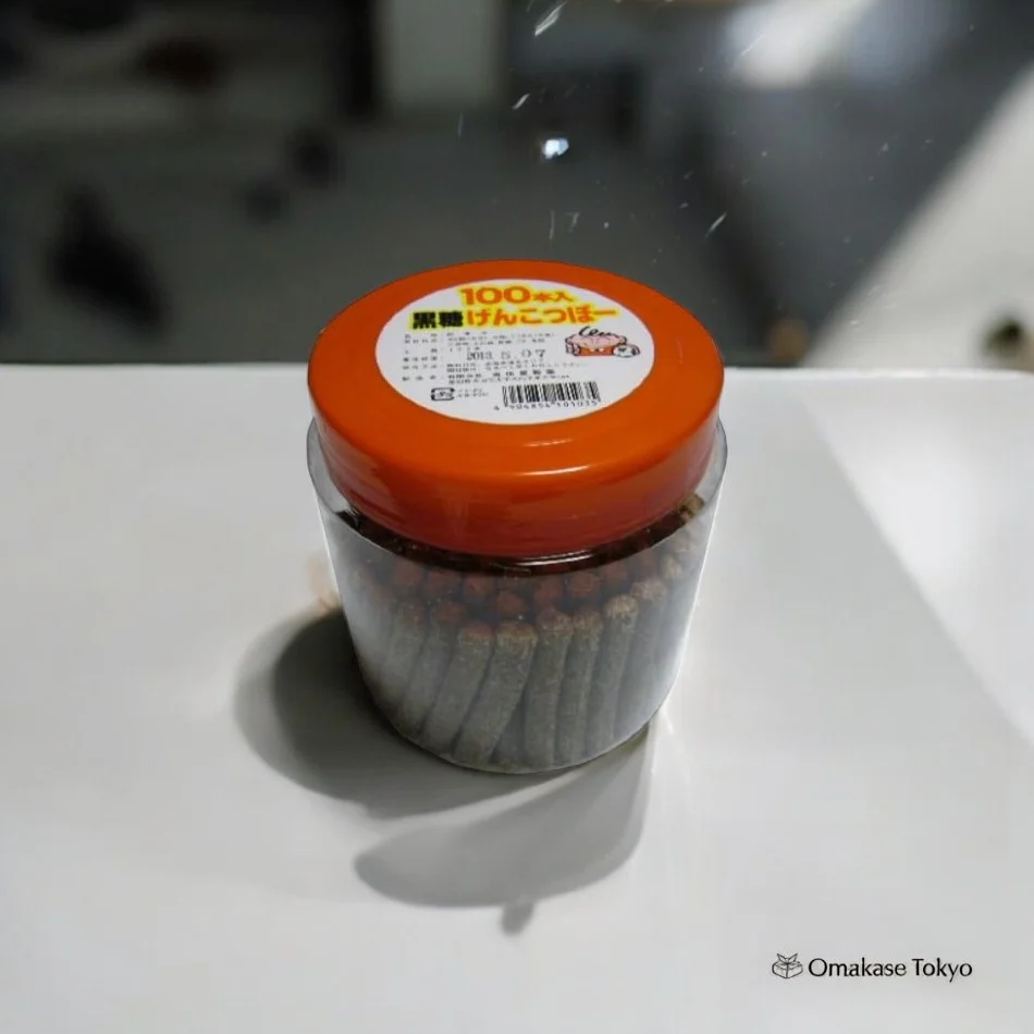 Takadaya Seika Brown Sugar Genkotsu Sticks – 100 Pieces