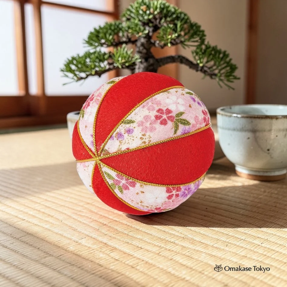 Tokyodo Chiffon Flower Ball – Floral Pattern - Image 3
