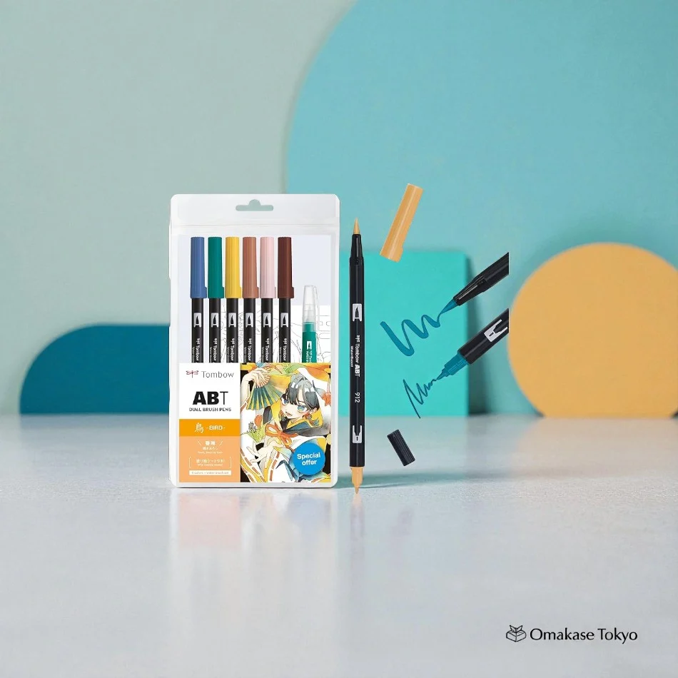 Tombow ABT Dual Brush Pen Set Japan - Image 5
