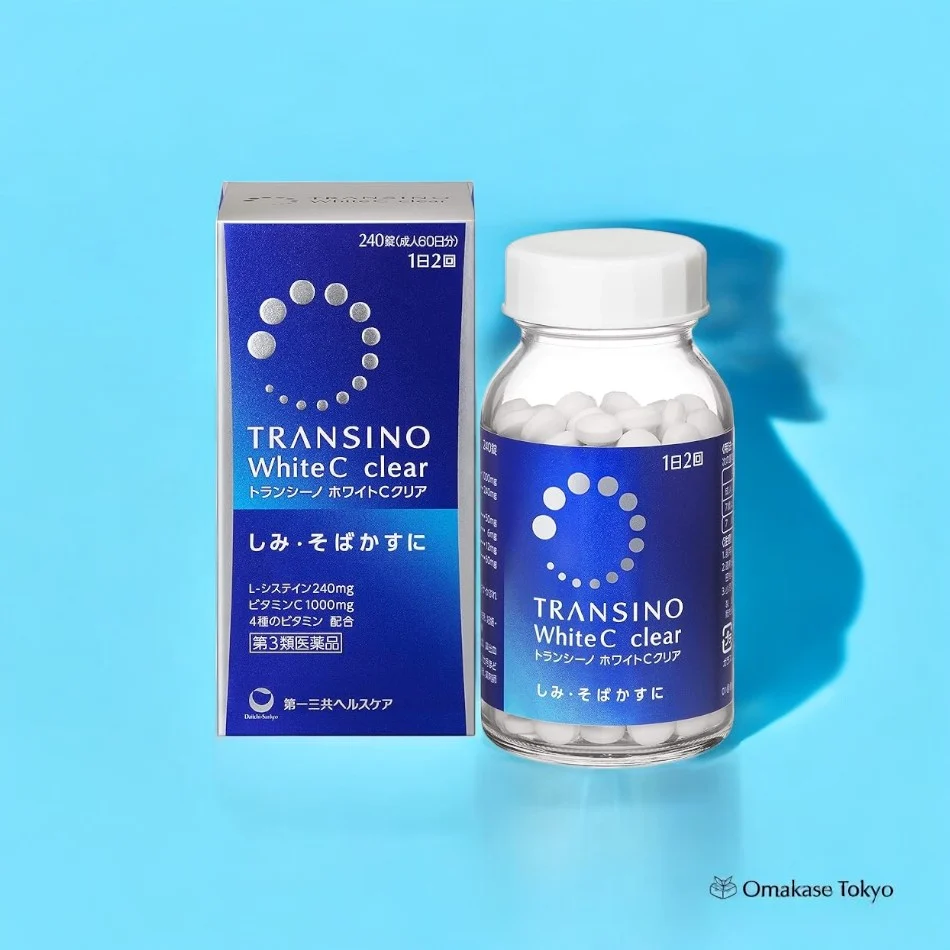 Transino White C Clear 240 Tablets