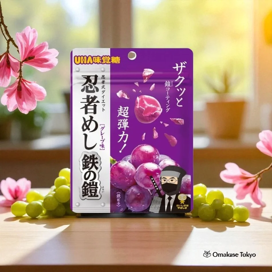 UHA Mikakuto Ninja Meshi Grape Flavor - Image 2
