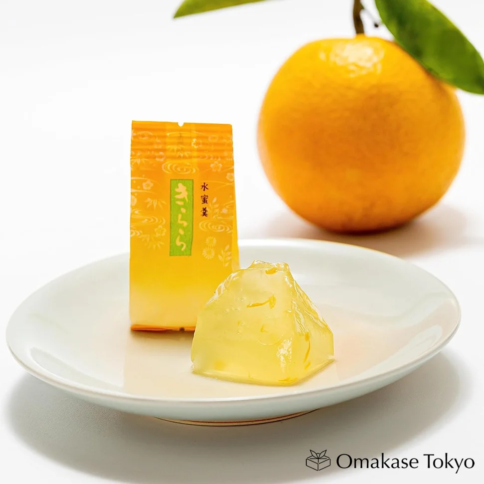 Yamaguchi Natsu Mikan Summer Mandarin Orange Jelly 16 piece - Image 2