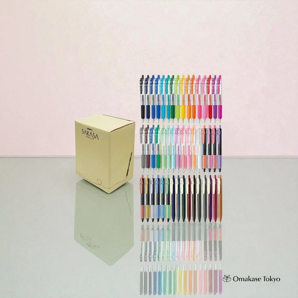 Zebra JJ15-48C-AZ Gel Ballpoint Pen 48 Colors